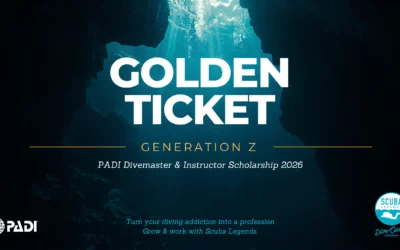 PADI Divemaster & Instructor Scholarship 2026